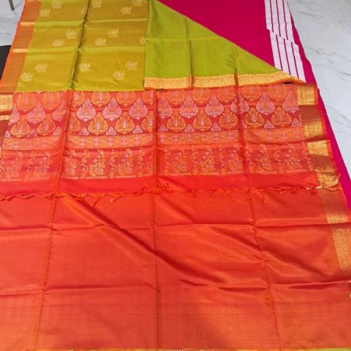 SOFT SILK SAREE WITH BLOUSE